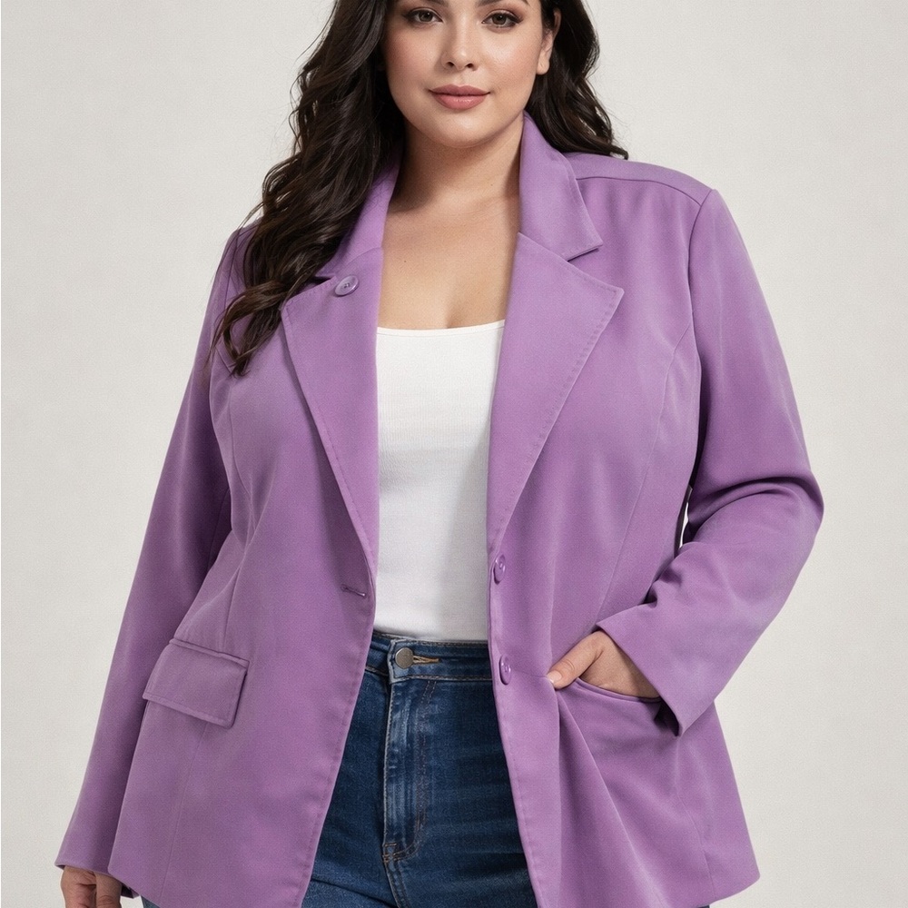 Metrostyle Lavender Blazer